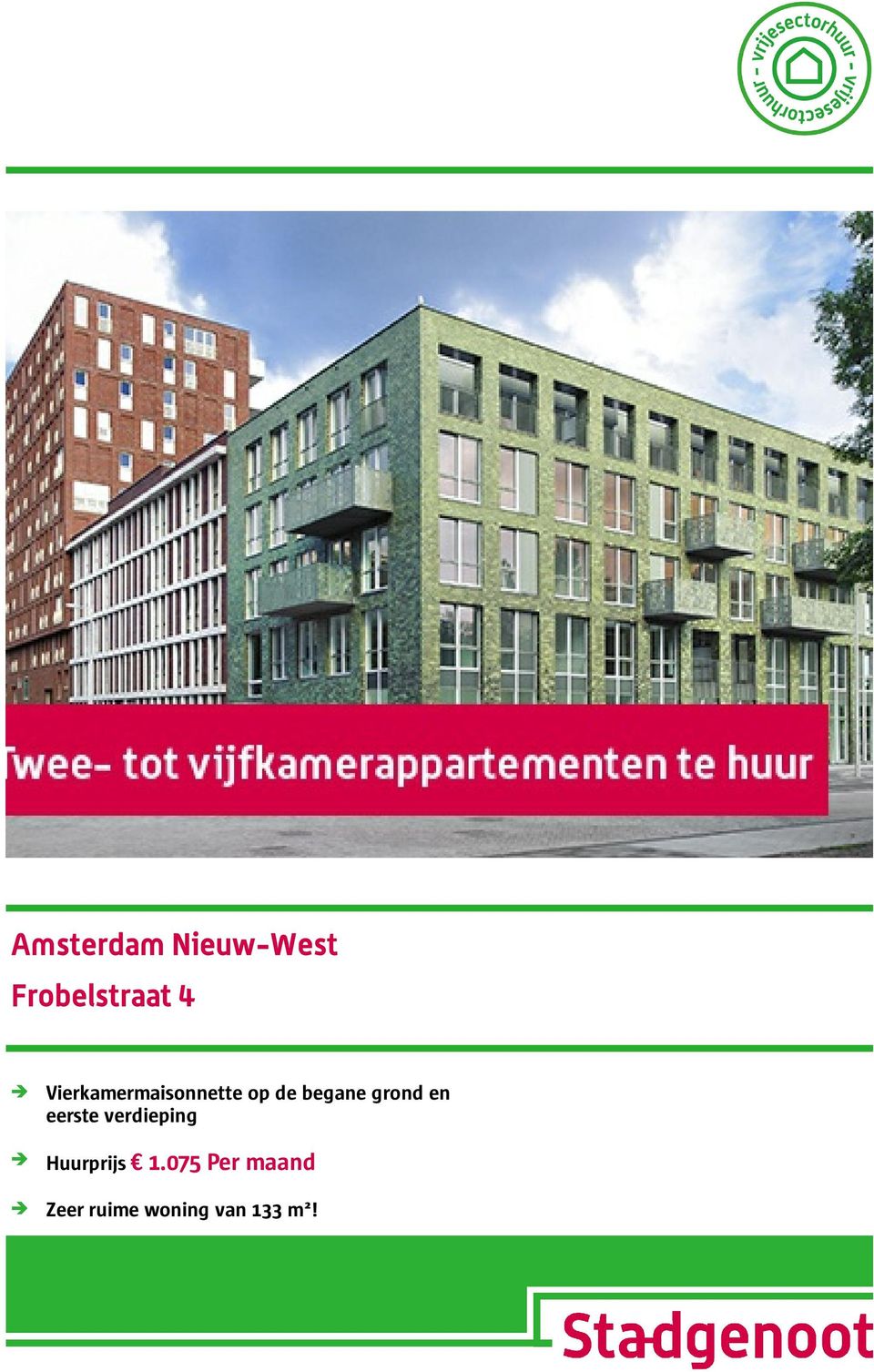 verdieping Huurprijs 1.