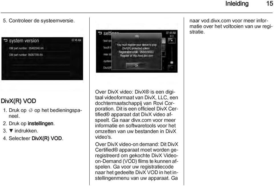 Dit is een officieel DivX Certified apparaat dat DivX video afspeelt. Ga naar divx.com voor meer informatie en softwaretools voor het omzetten van uw bestanden in DivX video's.