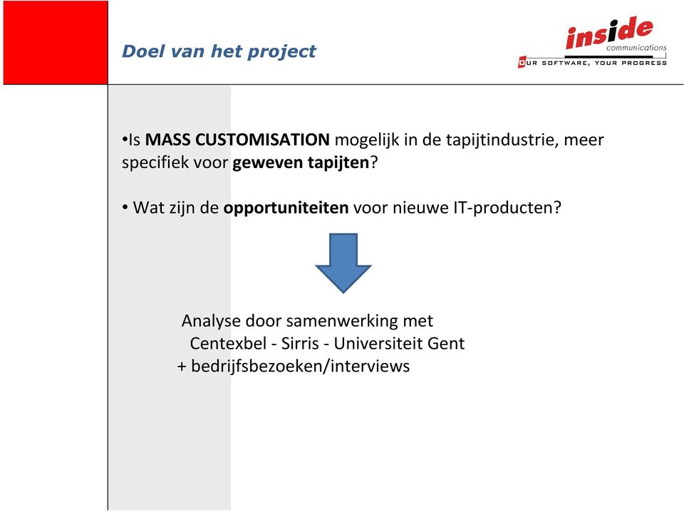 Wat zijn de opportuniteiten voor nieuwe IT-producten?