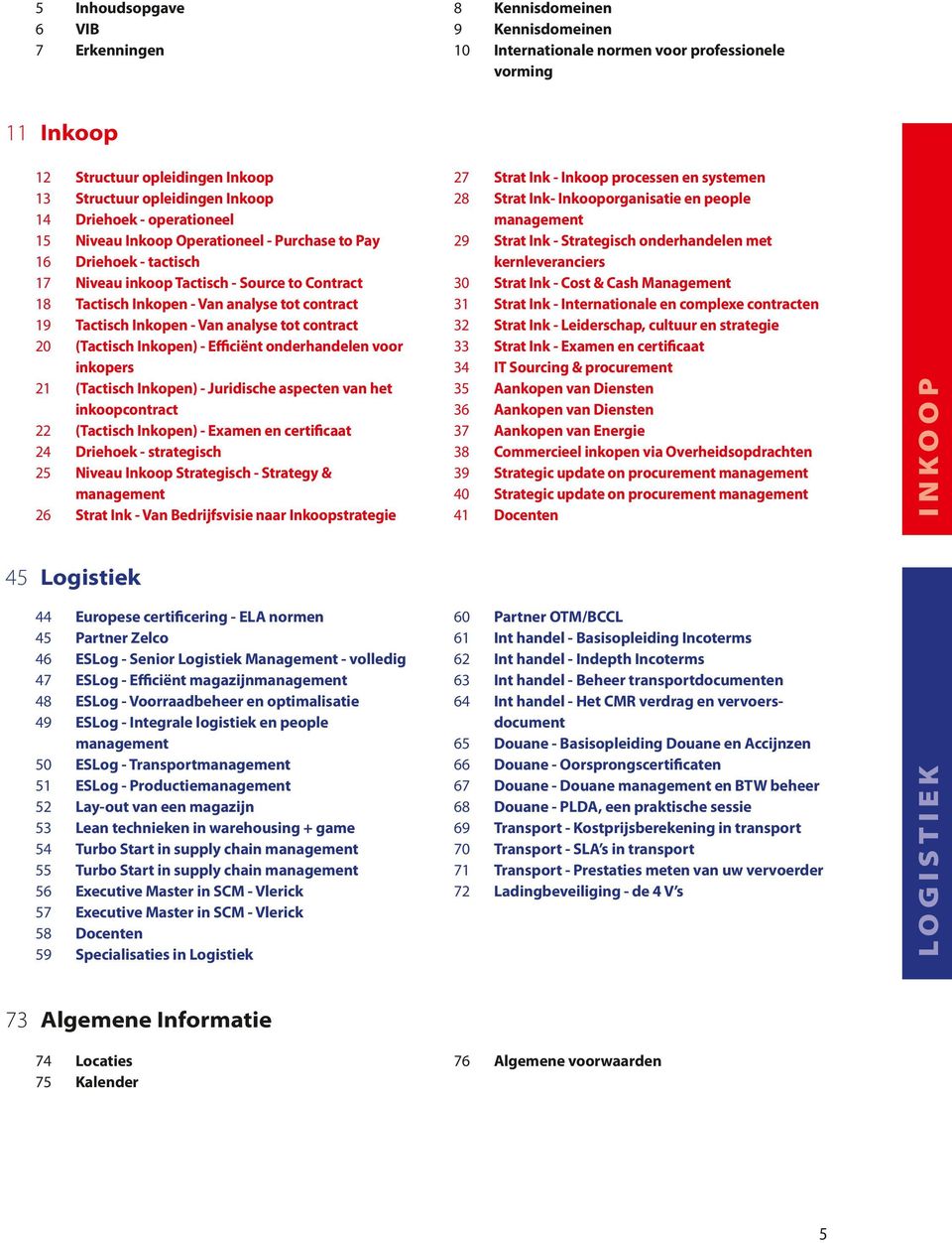 en strategie Strat Ink - Examen en certificaat IT Sourcing & procurement Aankopen van Diensten Aankopen van Diensten Aankopen van Energie Commercieel inkopen via Overheidsopdrachten Strategic update