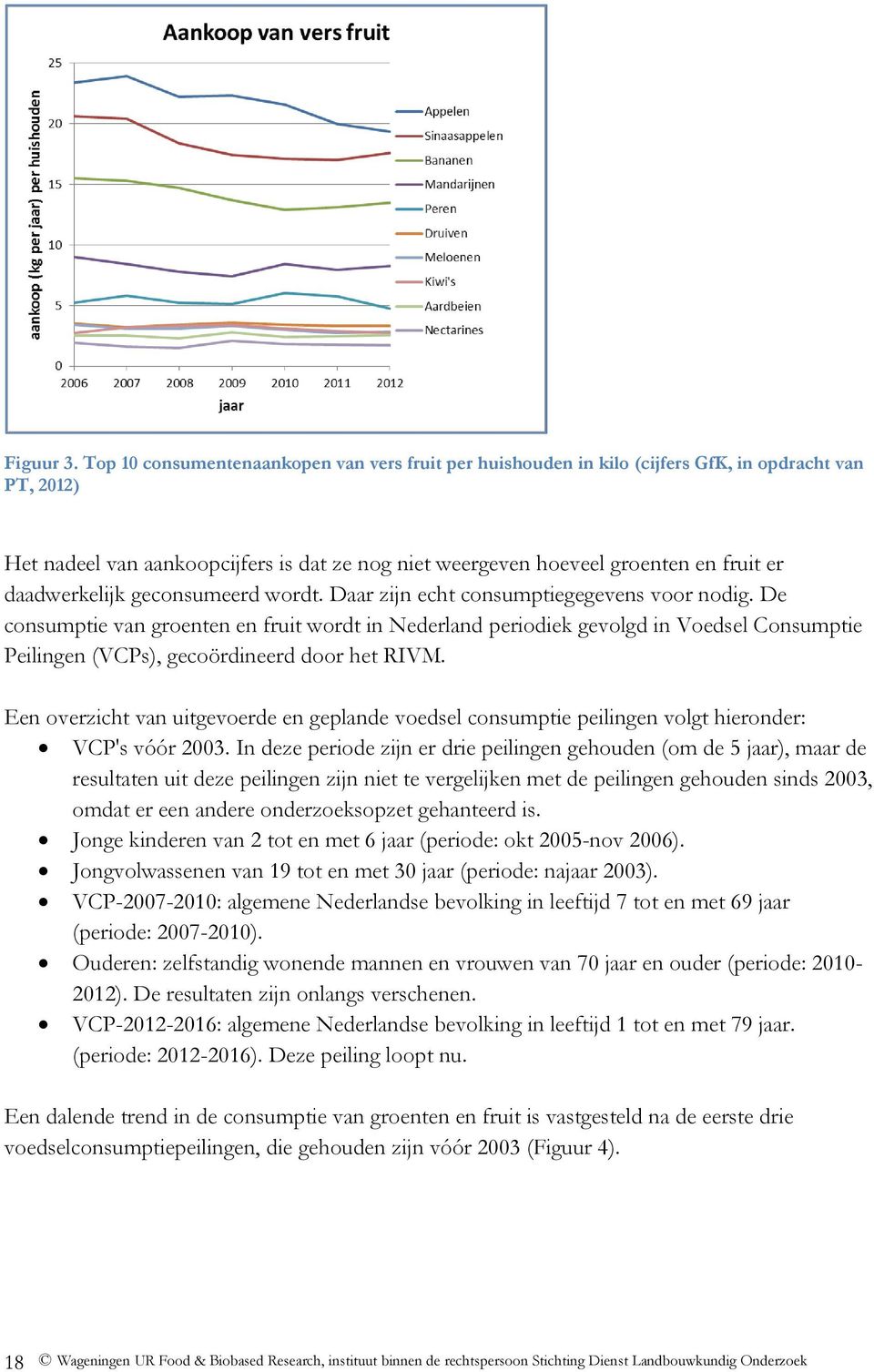 daadwerkelijk geconsumeerd wordt. Daar zijn echt consumptiegegevens voor nodig.