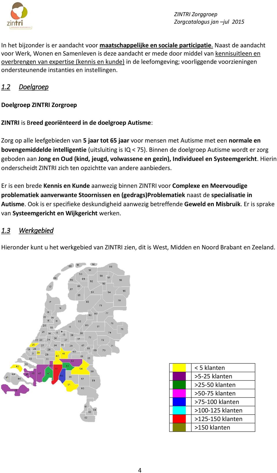 ondersteunende instanties en instellingen. 1.