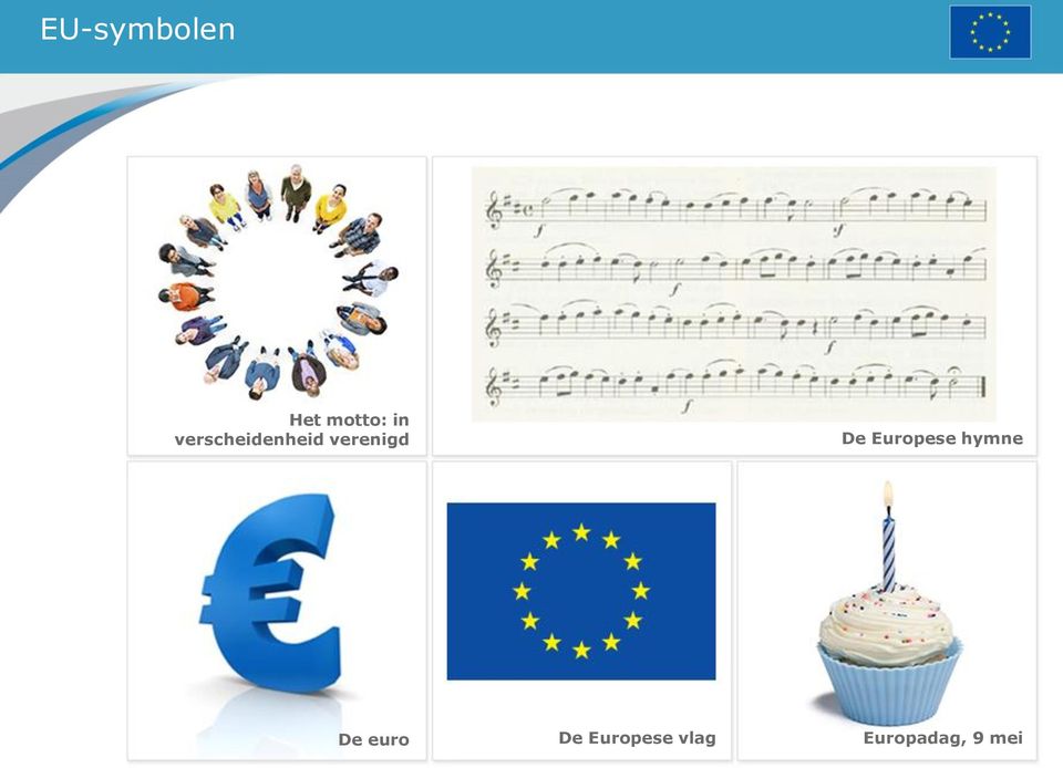 Europese hymne De euro De