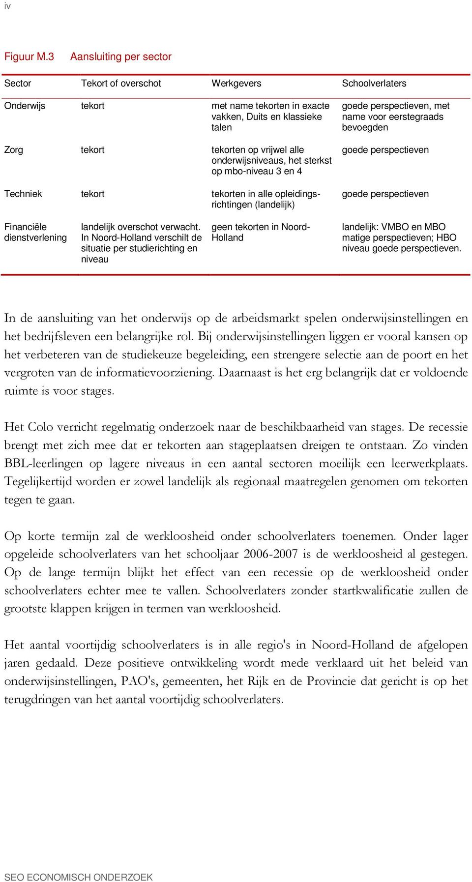 onderwijsniveaus, het sterkst op mbo-niveau 3 en 4 Techniek tekort tekorten in alle opleidingsrichtingen (landelijk) goede perspectieven, met name voor eerstegraads bevoegden goede perspectieven