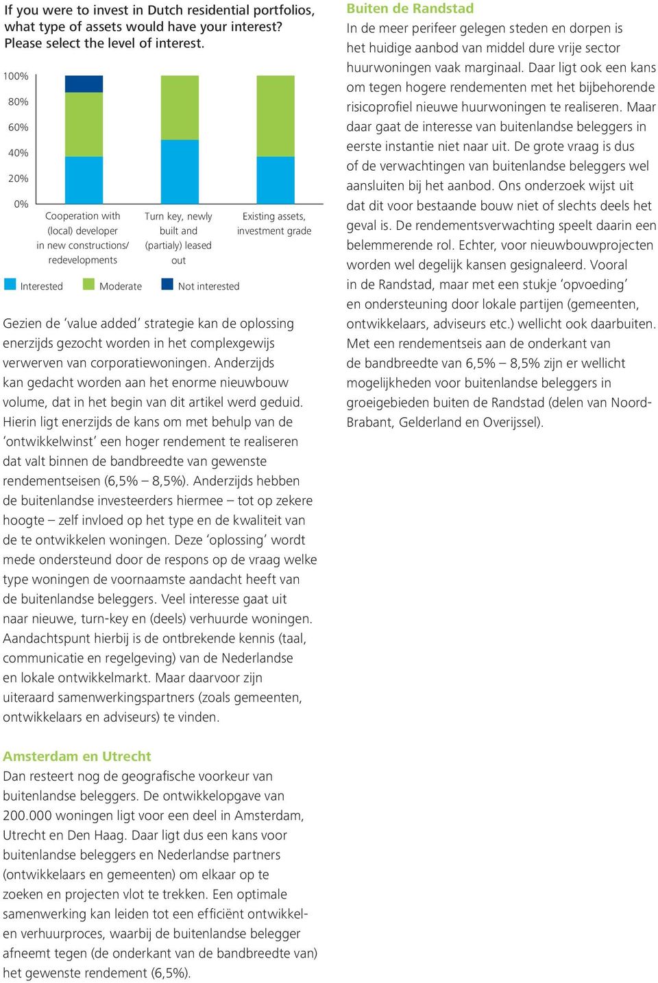 investment grade Gezien de value added strategie kan de oplossing enerzijds gezocht worden in het complexgewijs verwerven van corporatiewoningen.