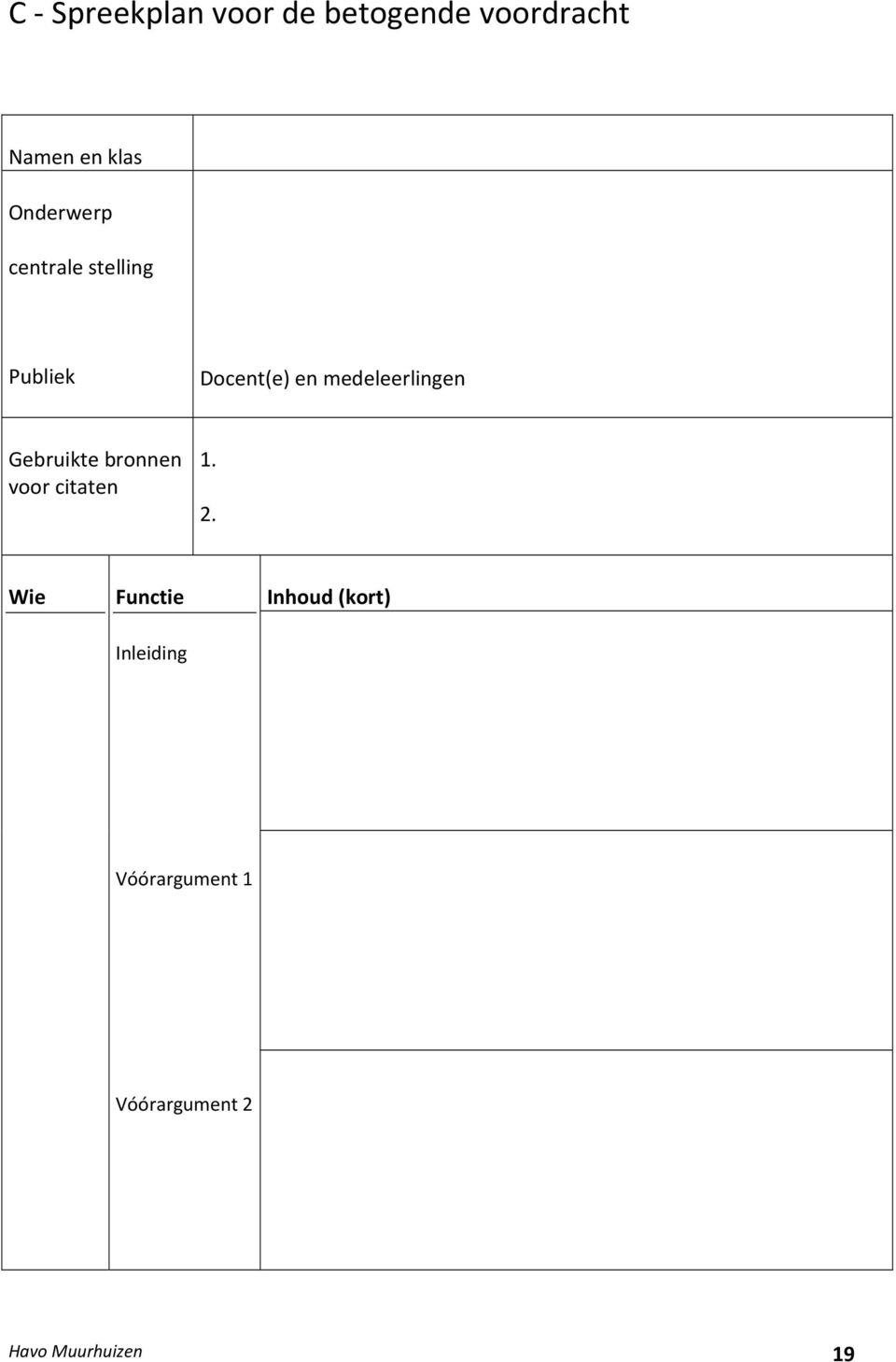 medeleerlingen Gebruikte bronnen voor citaten 1. 2.