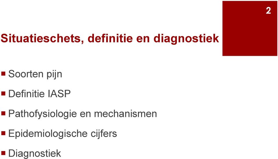 IASP Pathofysiologie en