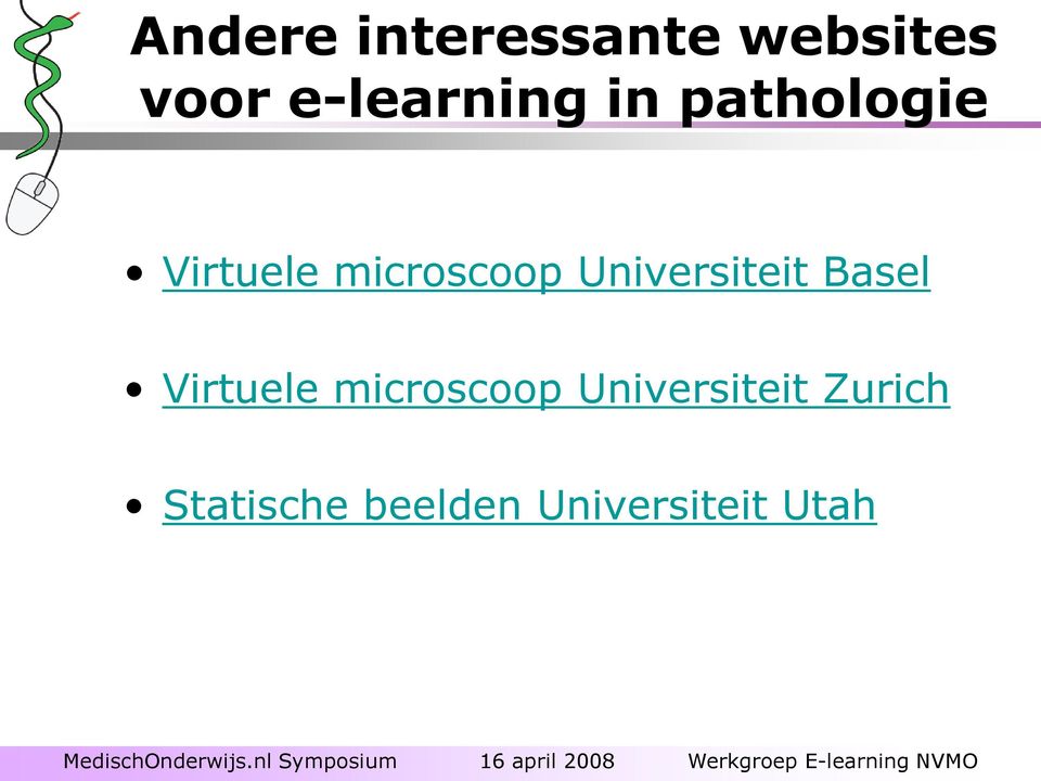 microscoop Universiteit Basel Virtuele
