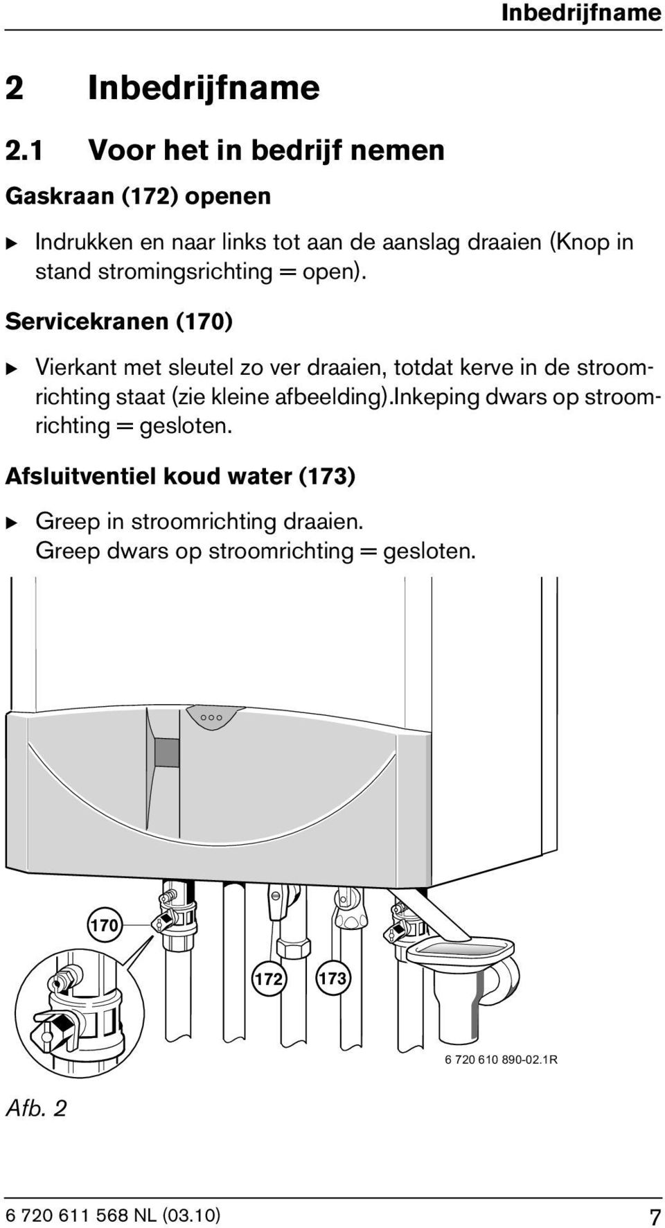 stromingsrichting = open).