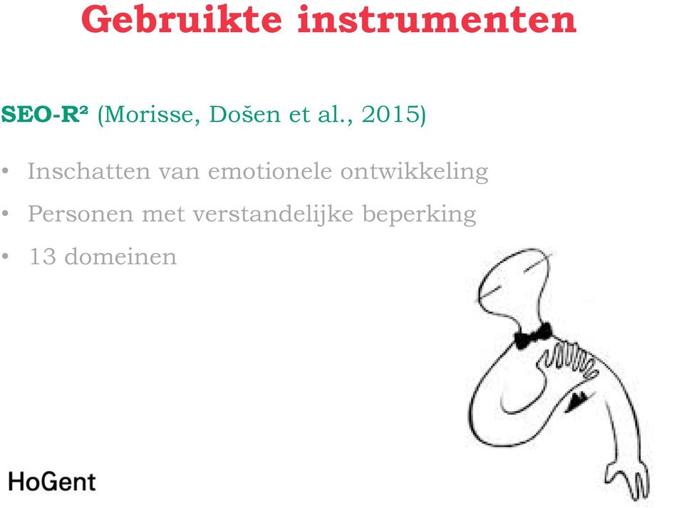 , 2015) Inschatten van emotionele