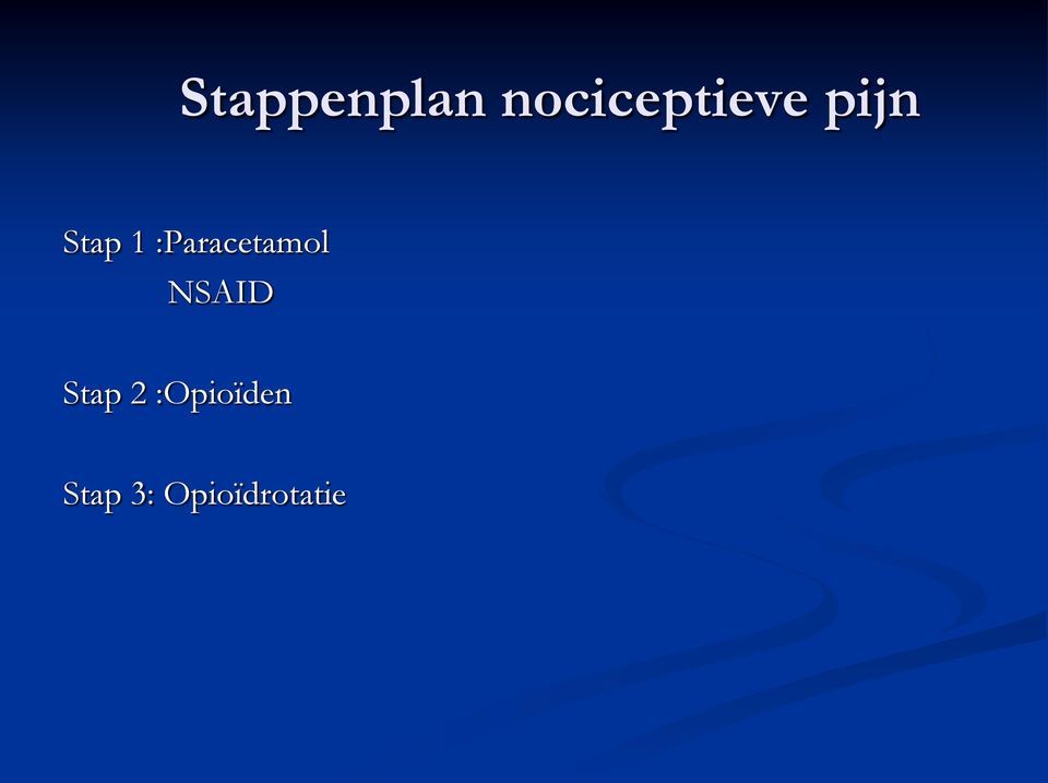1 :Paracetamol NSAID