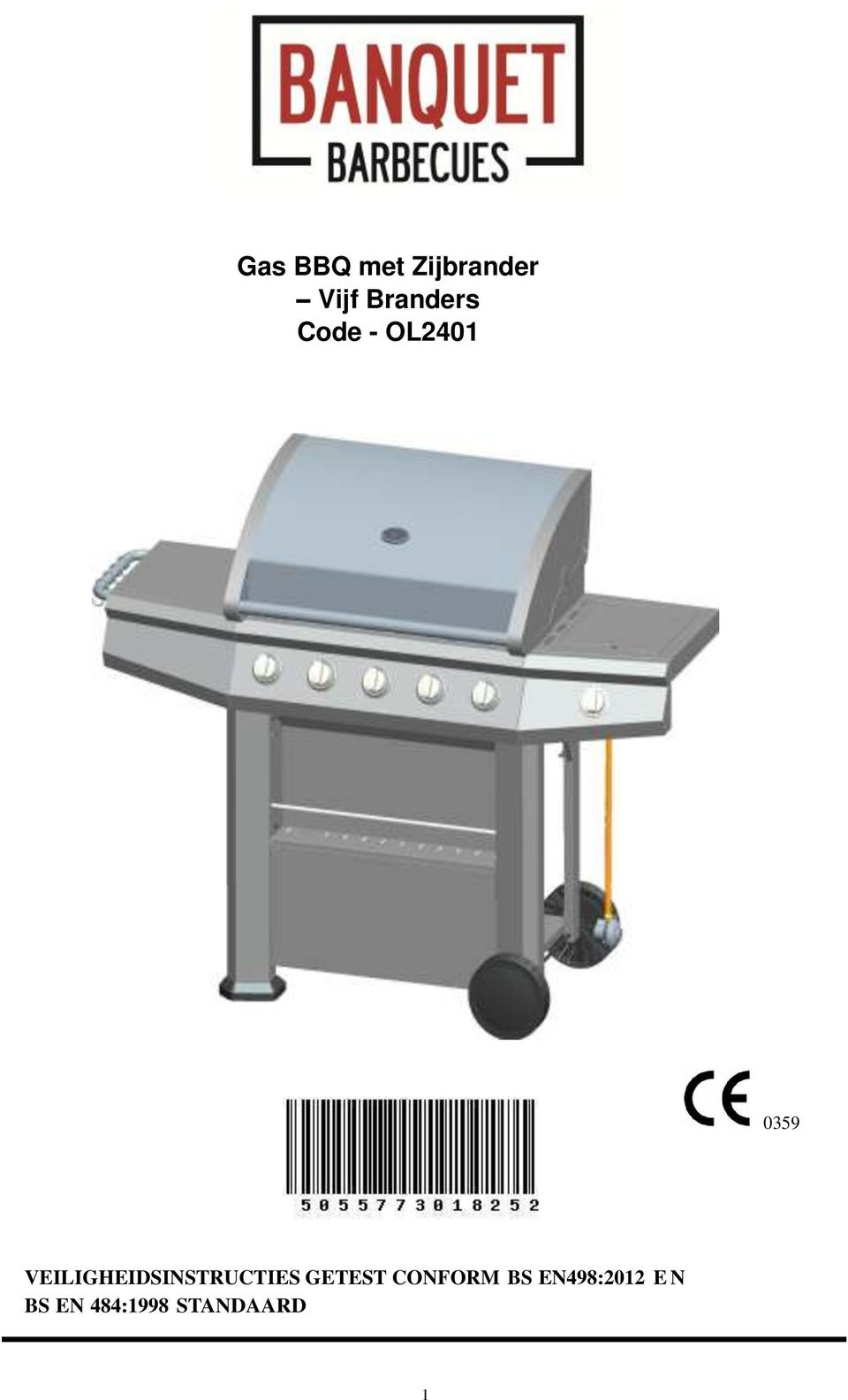 VEILIGHEIDSINSTRUCTIES GETEST