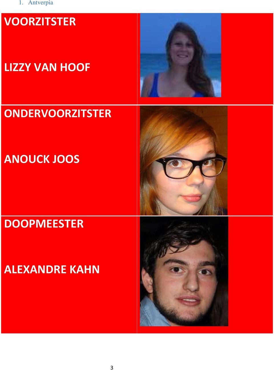 ONDERVOORZITSTER ANOUCK