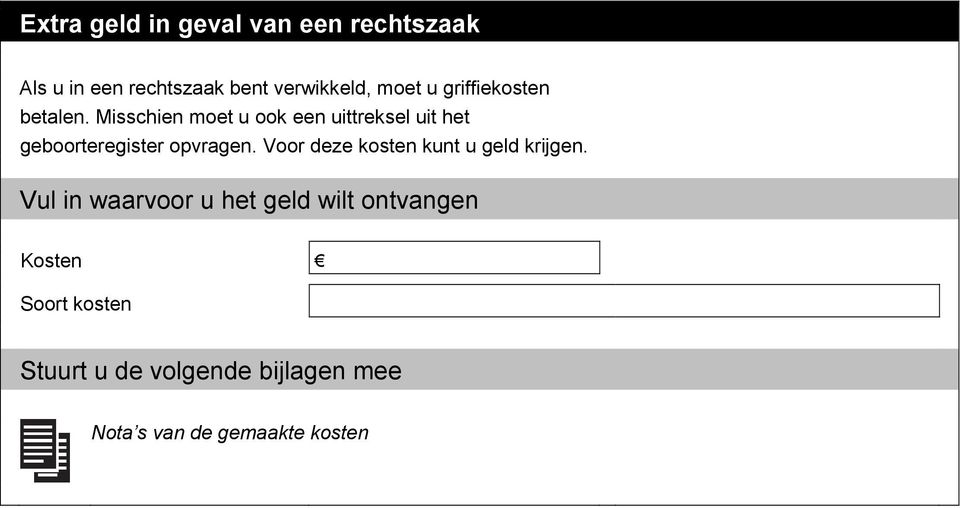 Misschien moet u ook een uittreksel uit het geboorteregister opvragen.