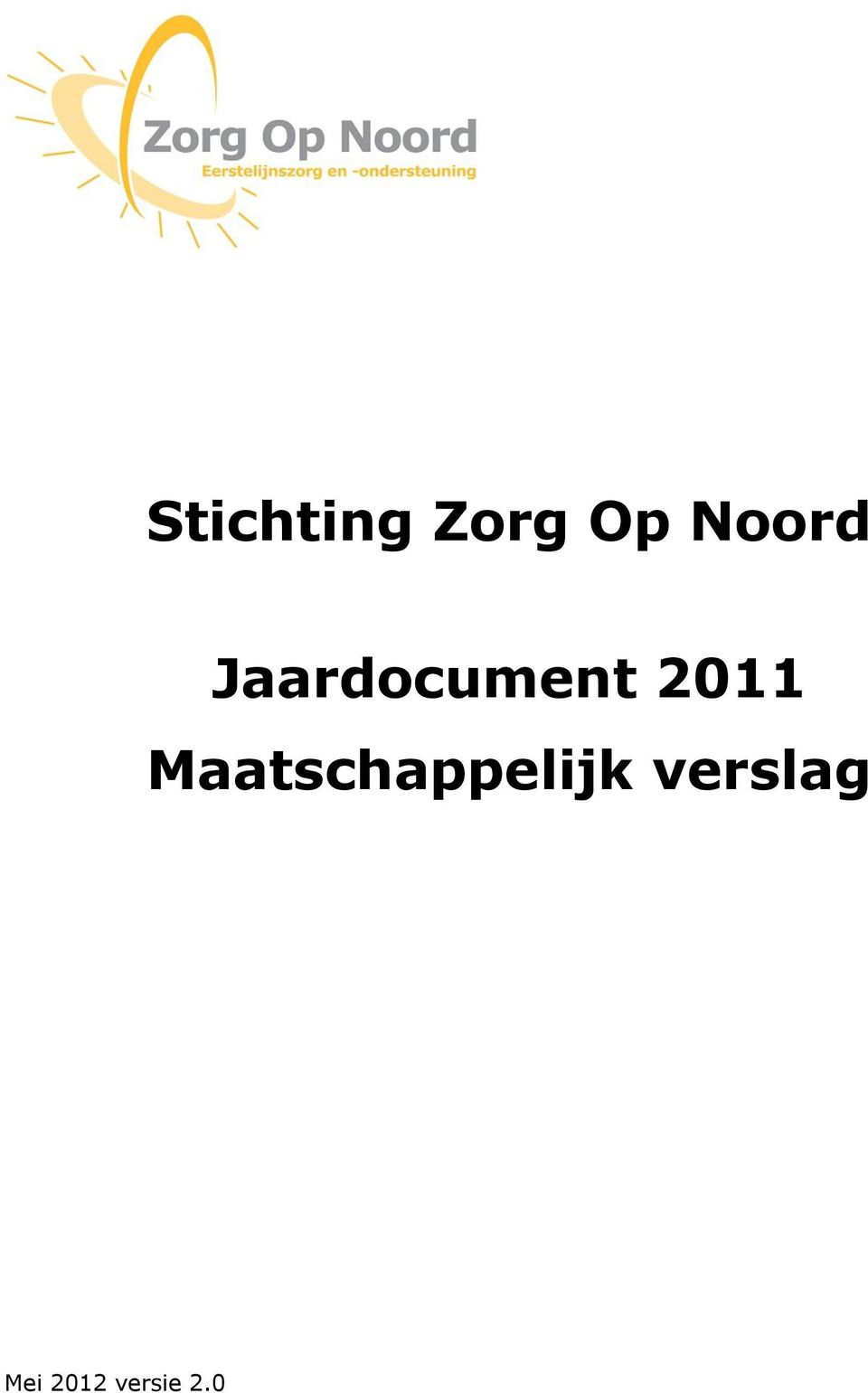 2011 Maatschappelijk