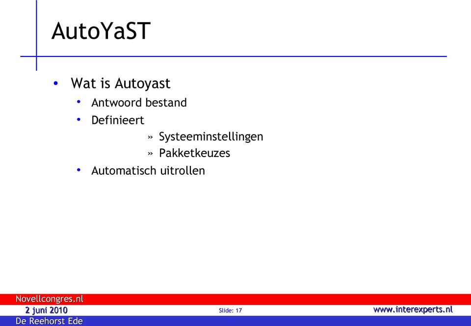 Systeeminstellingen»