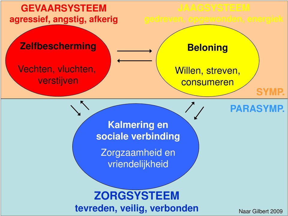 sociale verbinding Zorgzaamheid en vriendelijkheid Willen, streven,