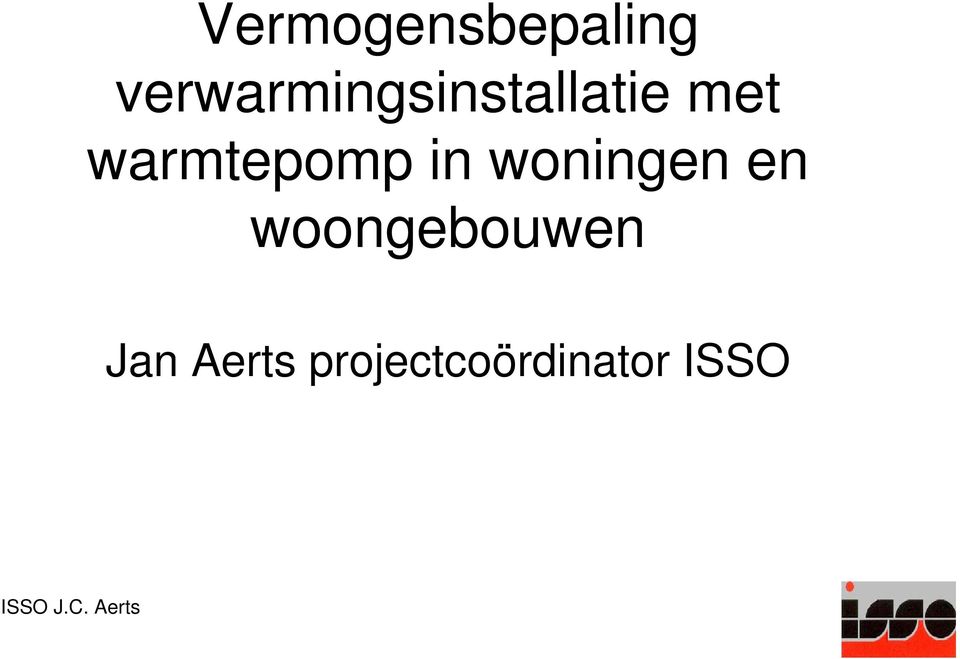 warmtepomp in woningen en