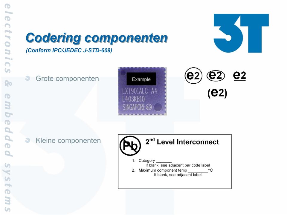 J-STD-609) Grote