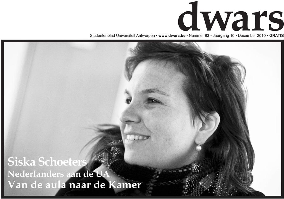 Universiteit Antwerpen www.dwars.