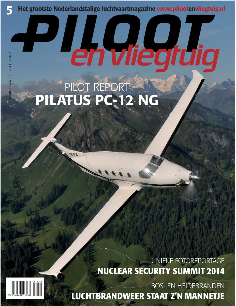nl 21 e JAARGANG NR 5 2014 8,75 pilot report pilatus pc-12
