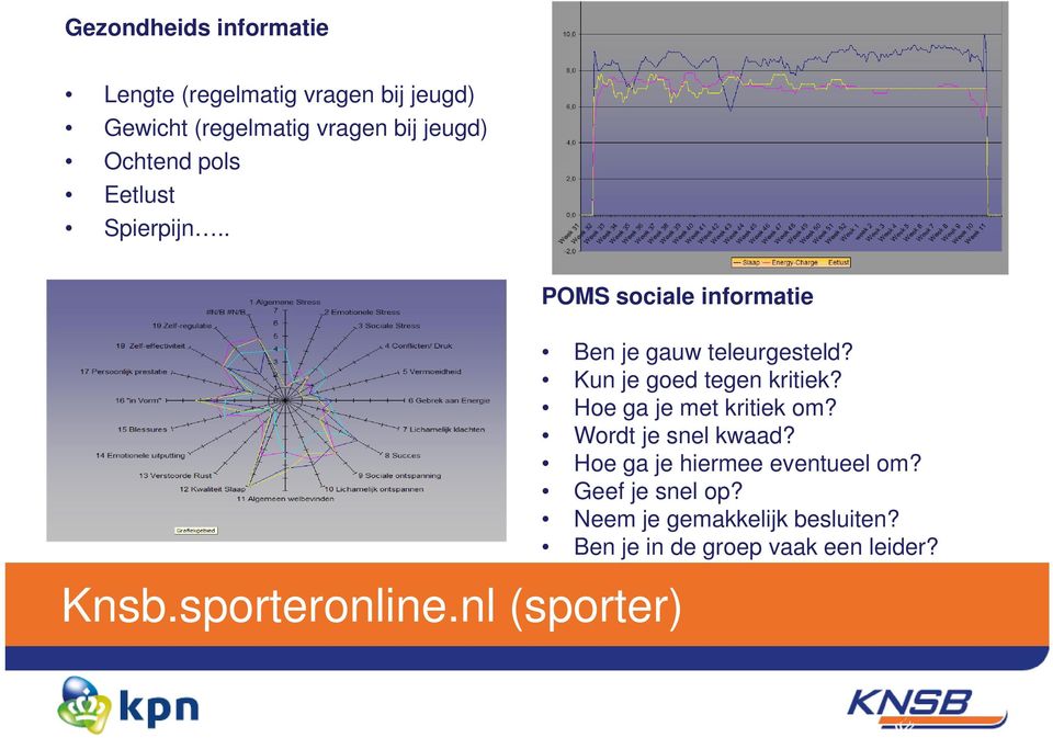 nl (sporter) Ben je gauw teleurgesteld? Kun je goed tegen kritiek? Hoe ga je met kritiek om?