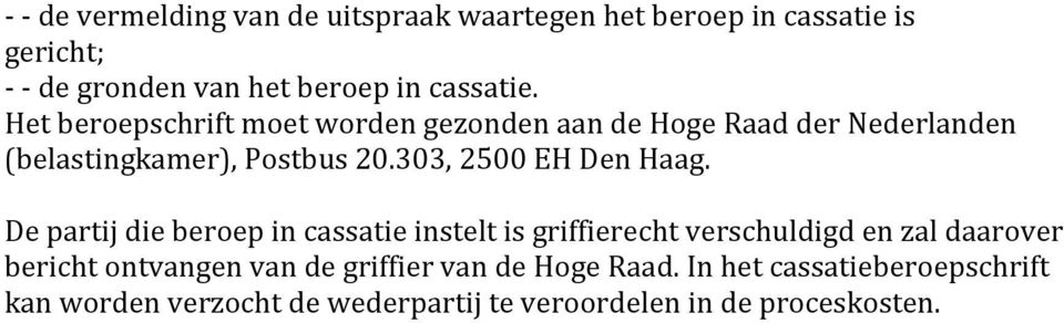 303, 2500 EH Den Haag.