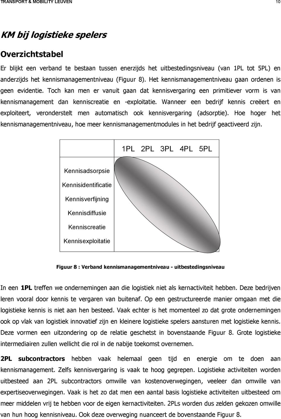 Toch kan men er vanuit gaan dat kennisvergaring een primitiever vorm is van kennismanagement dan kenniscreatie en -exploitatie.