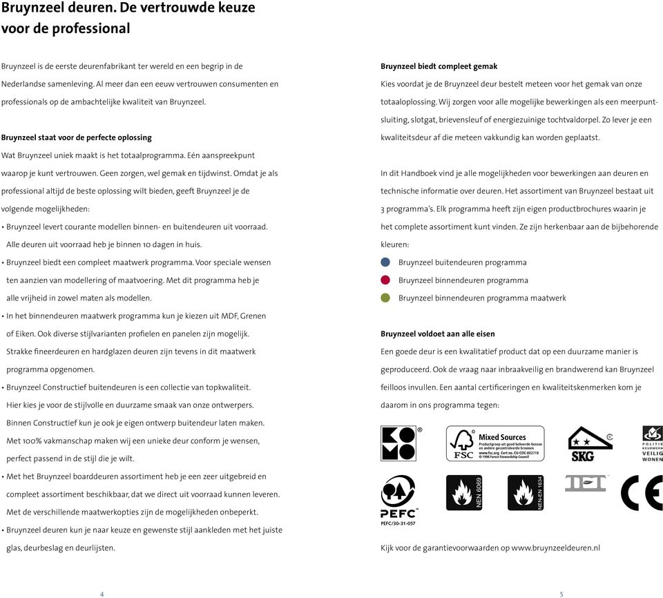 ruynzeel biedt compleet gemak Kies voordat je de ruynzeel deur bestelt meteen voor het gemak van onze totaaloplossing.