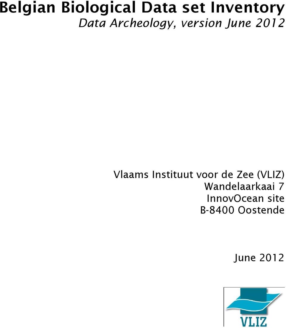 Instituut voor de Zee (VLIZ)