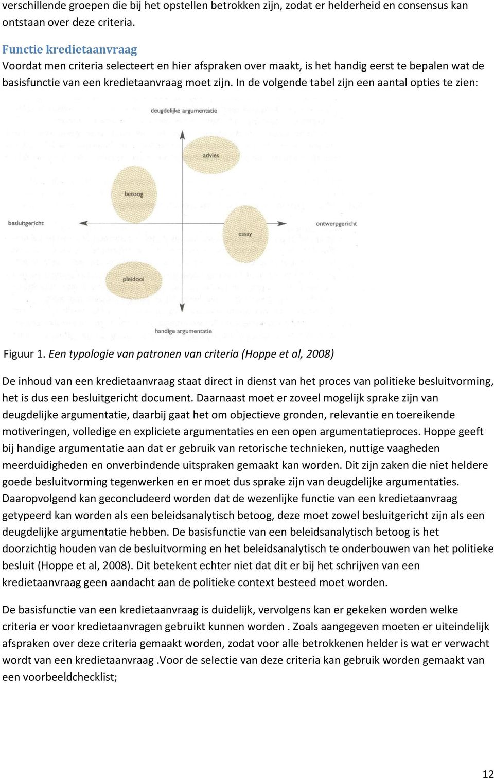 In de volgende tabel zijn een aantal opties te zien: Figuur 1.