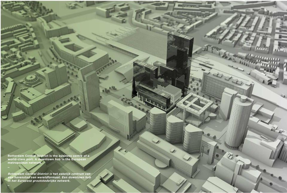 Rotterdam Central District is het zakelijk centrum van een