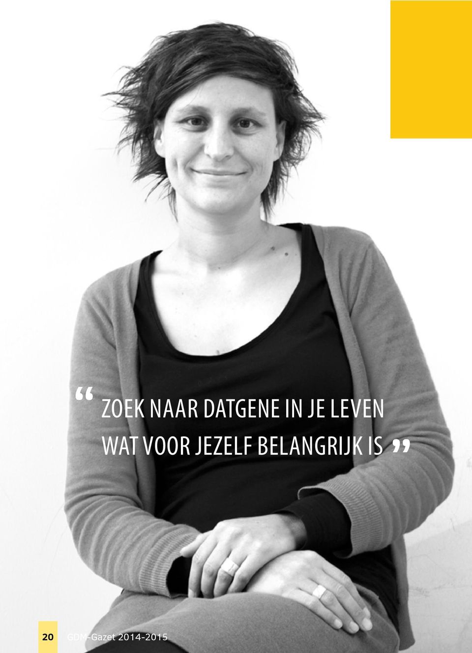 jezelf belangrijk is