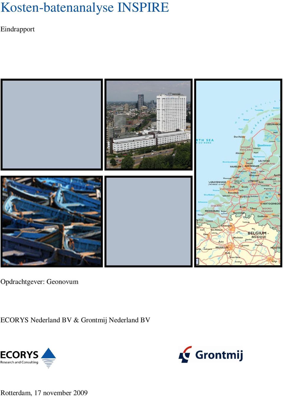 Geonovum ECORYS Nederland BV &