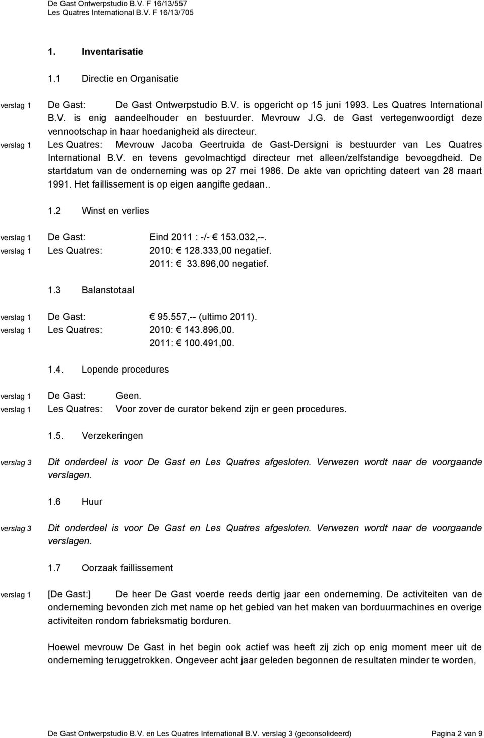 en tevens gevolmachtigd directeur met alleen/zelfstandige bevoegdheid. De startdatum van de onderneming was op 27 mei 1986. De akte van oprichting dateert van 28 maart 1991.