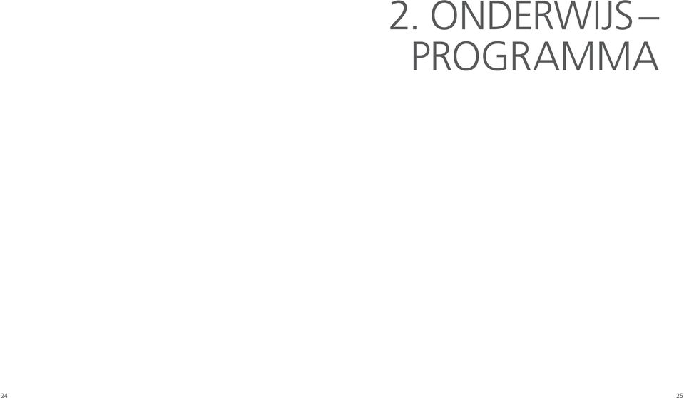 PROGRAMMA