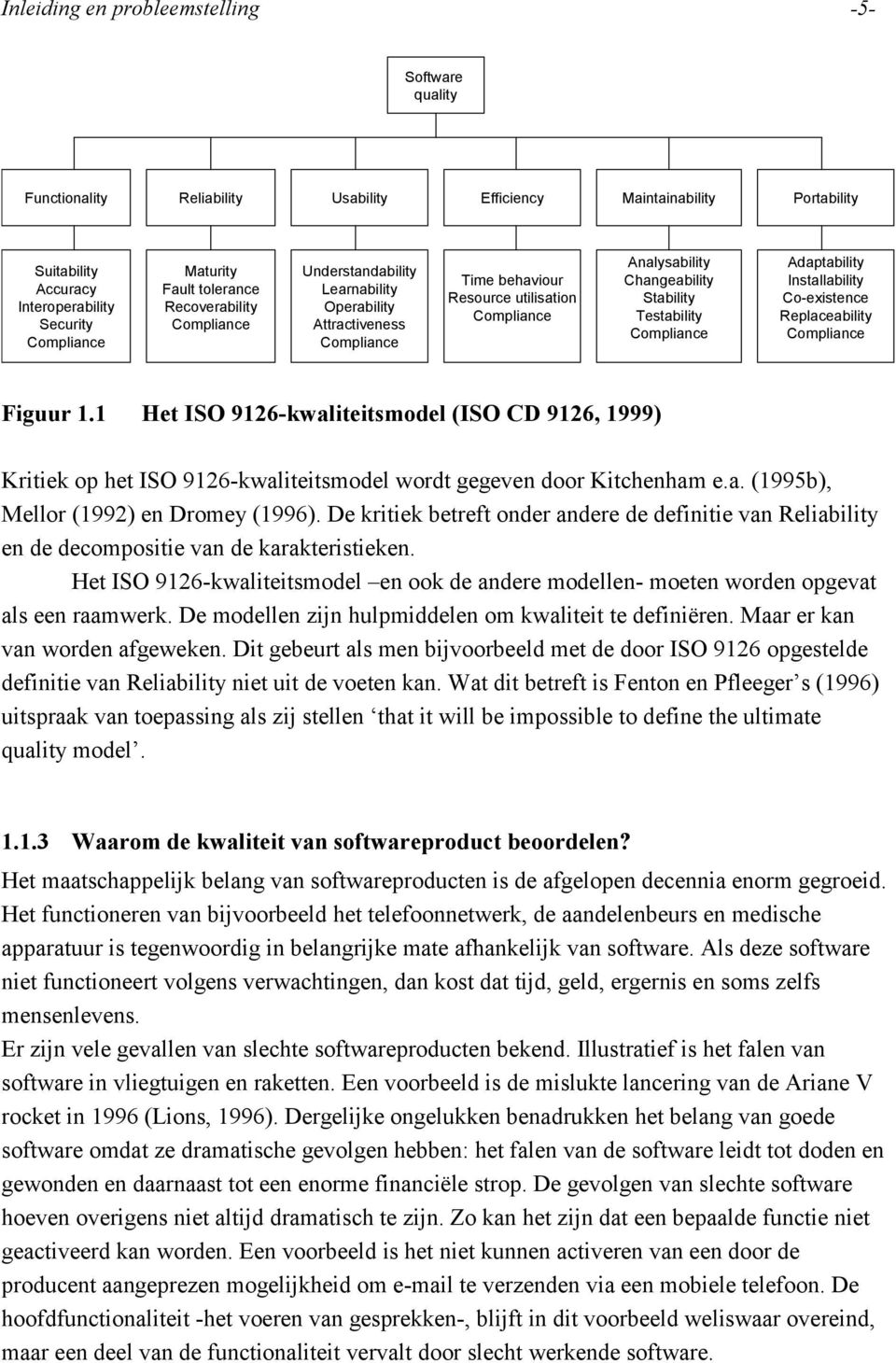 Testability Compliance Adaptability Installability Co-existence Replaceability Compliance Figuur 1.