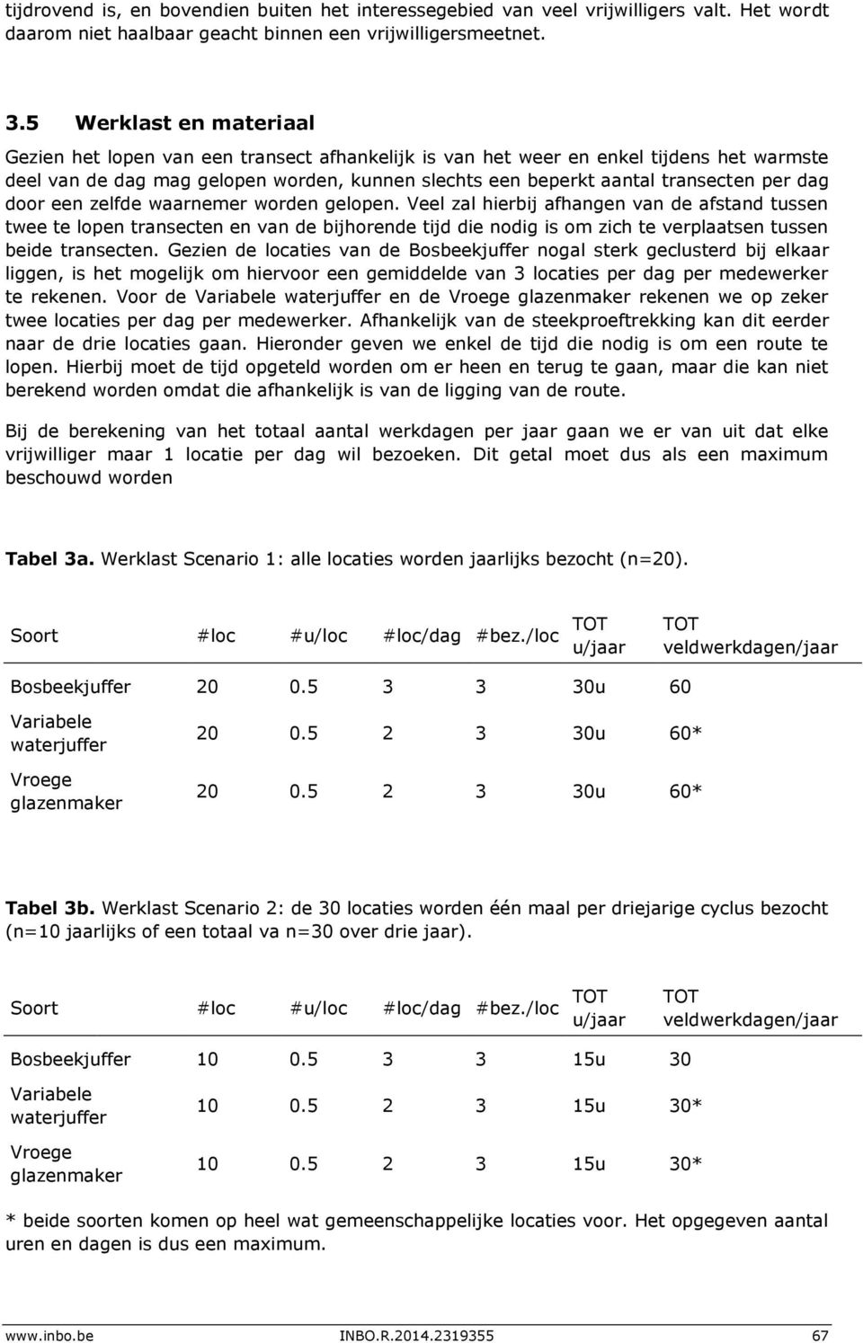 dag door een zelfde waarnemer worden gelopen.