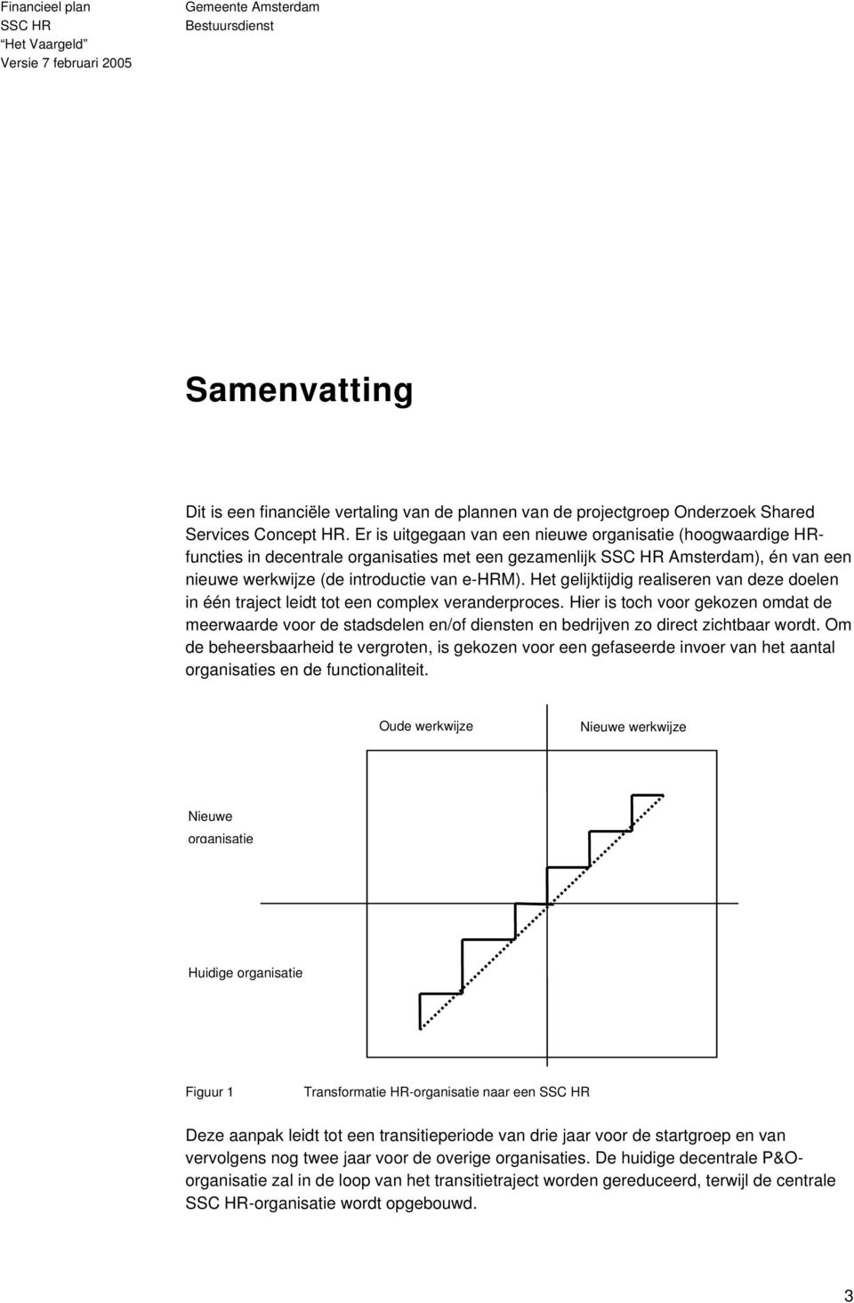 Het gelijktijdig realiseren van deze doelen in één traject leidt tot een complex veranderproces.