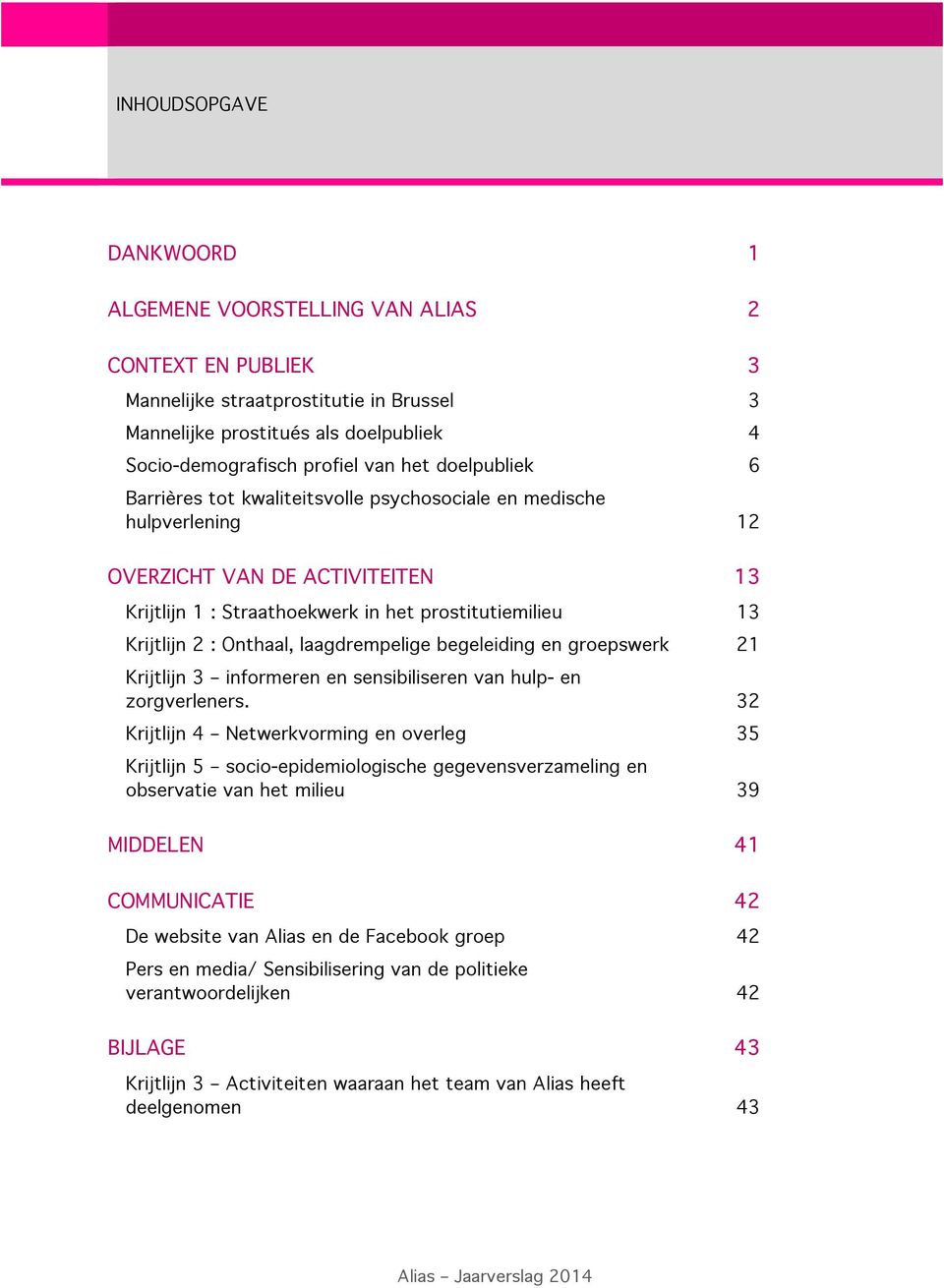 begeleiding en groepswerk Krijtlijn 3 informeren en sensibiliseren van hulp- en zorgverleners.