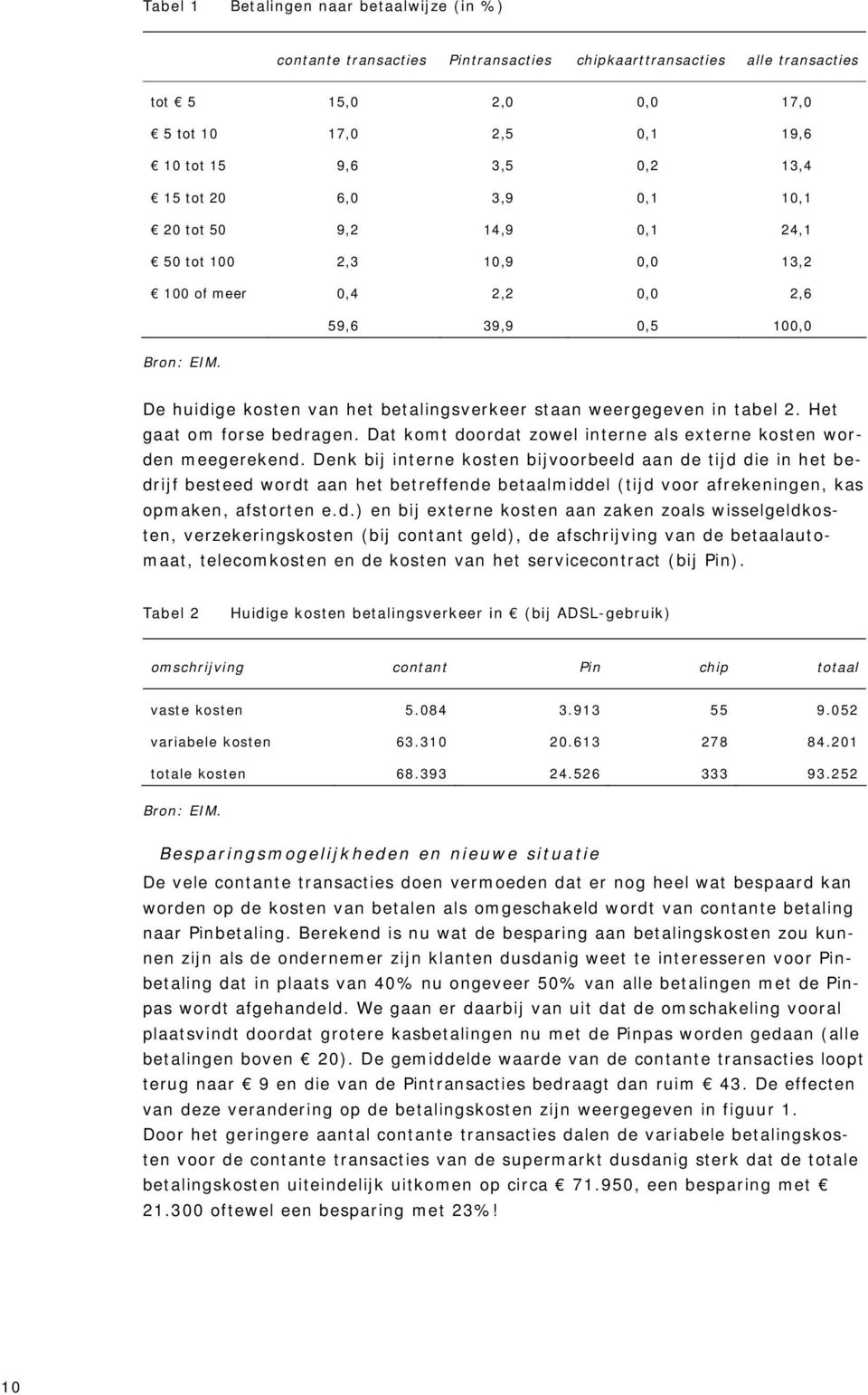 2. Het gaat om forse bedragen. Dat komt doordat zowel interne als externe kosten worden meegerekend.