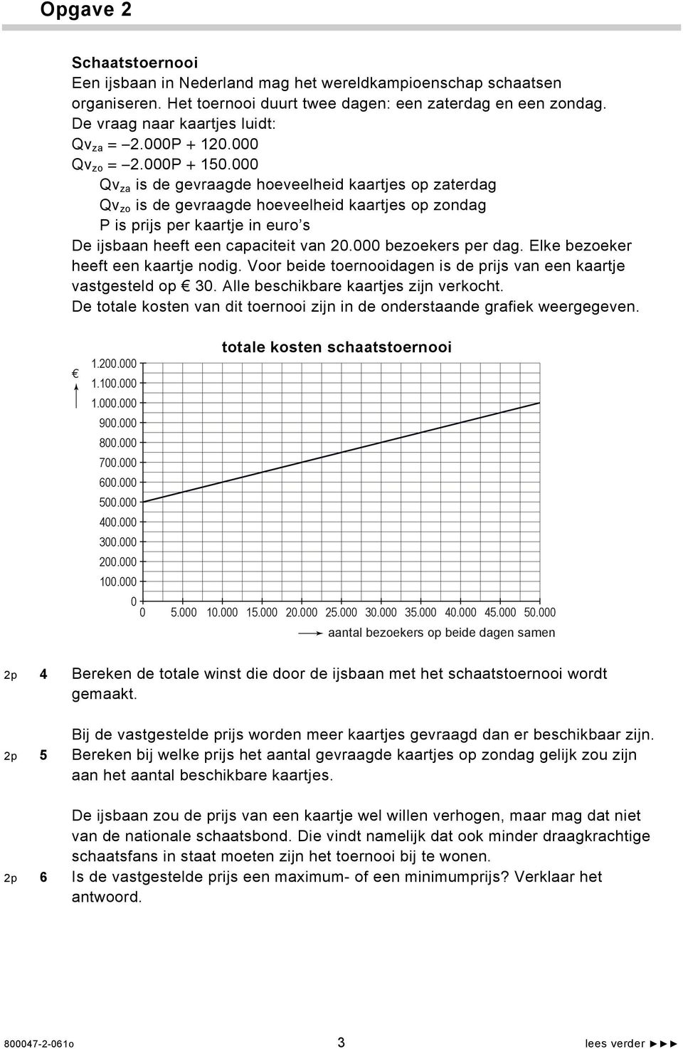 000 Qv za is de gevraagde hoeveelheid kaartjes op zaterdag Qv zo is de gevraagde hoeveelheid kaartjes op zondag P is prijs per kaartje in euro s De ijsbaan heeft een capaciteit van 20.