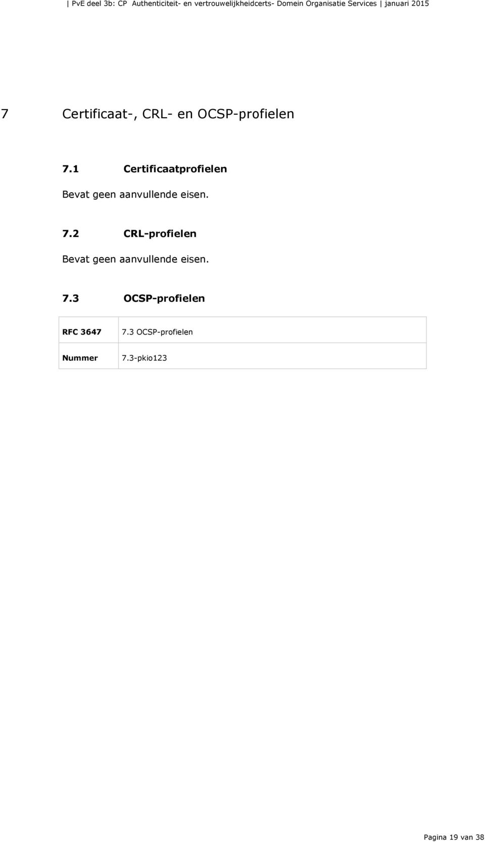7.2 CRL-profielen Bevat geen aanvullende eisen. 7.