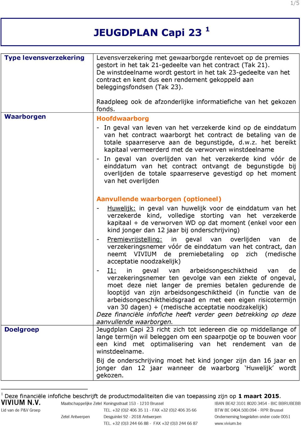 Raadpleeg ook de afzonderlijke informatiefiche van het gekozen fonds.