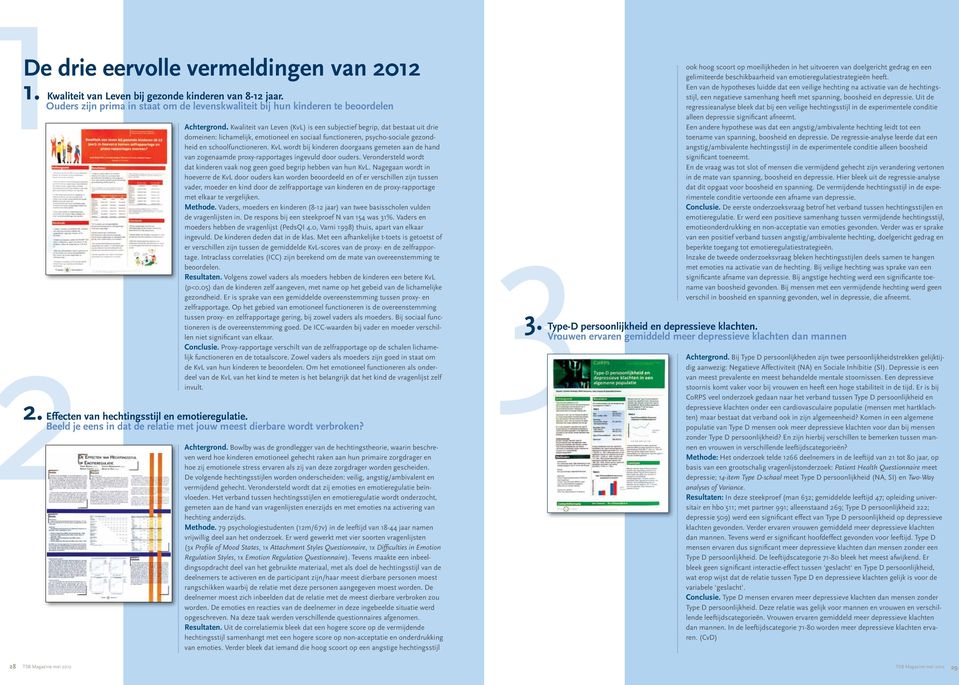 KvL wordt bij kinderen doorgaans gemeten aan de hand van zogenaamde proxy-rapportages ingevuld door ouders. Verondersteld wordt dat kinderen vaak nog geen goed begrip hebben van hun KvL.