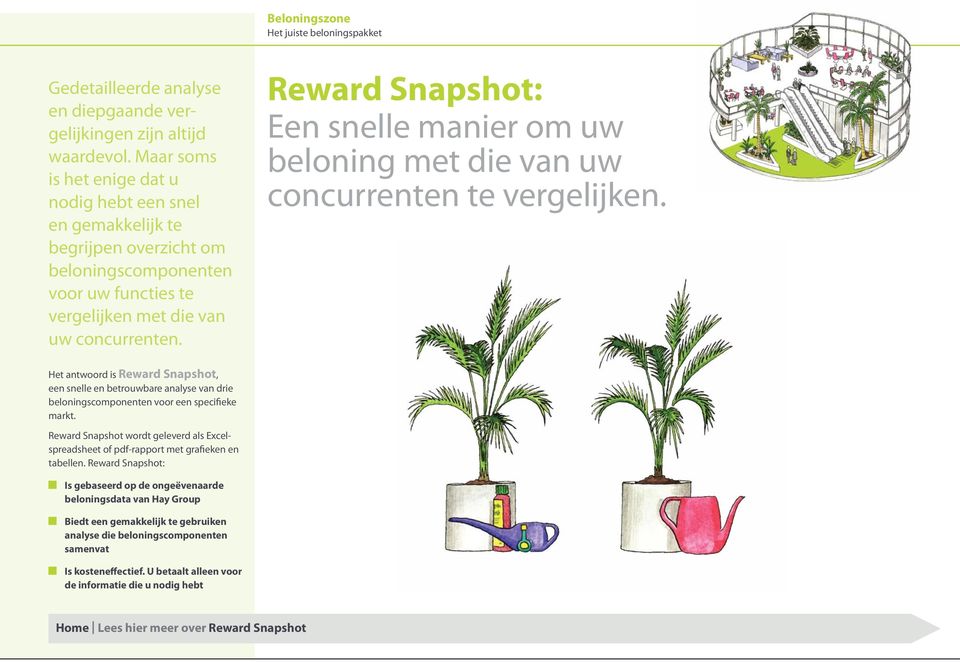 Reward Snapshot: Een snelle manier om uw beloning met die van uw concurrenten te vergelijken.