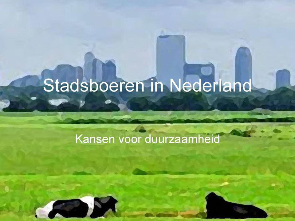 Kansen voor