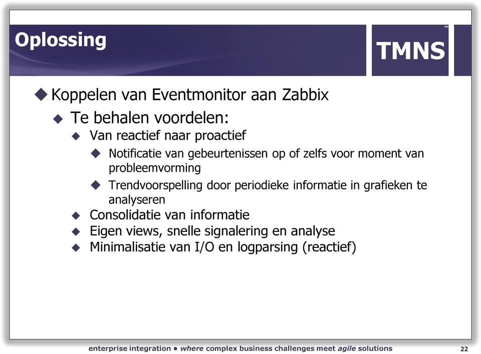 Trendvoorspelling door periodieke informatie in grafieken te analyseren Consolidatie van