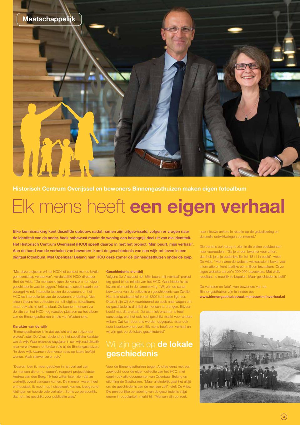 Het Historisch Centrum Overijssel (HCO) speelt daarop in met het project Mijn buurt, mijn verhaal.
