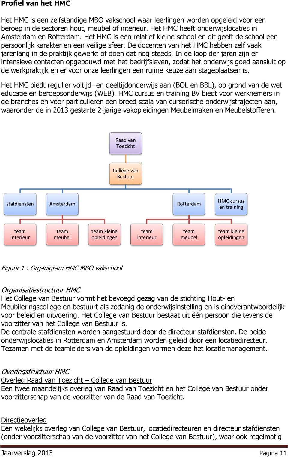 De docenten van het HMC hebben zelf vaak jarenlang in de praktijk gewerkt of doen dat nog steeds.